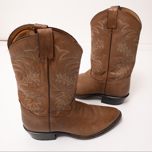 TONY LAMA Men’s Stallion 7901 Cowboy Boots Brown Size 11.5 - Picture 15 of 15